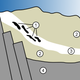 Situación geológica en Gabón que condujo a reactores de fisión nuclear naturales. Wikimedia Commons